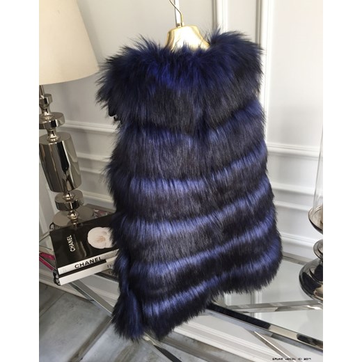 ANNA BIAGIOTTI ** Perfekcyjna Imitacja Lisów Czerń/Szafir Anna Biagiotti czarny S LUXURYONLINE