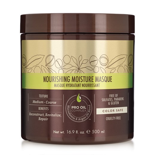 Macadamia Nourishing Moisture - odżywcza maska do włosów normalnych i grubych 500ml