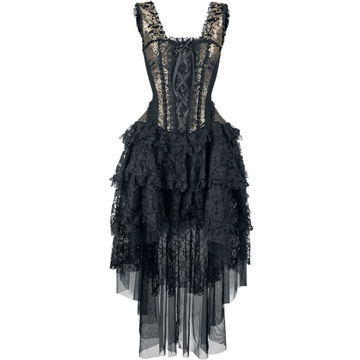 Burleska - Ophelie Dress - Sukienki - złoty