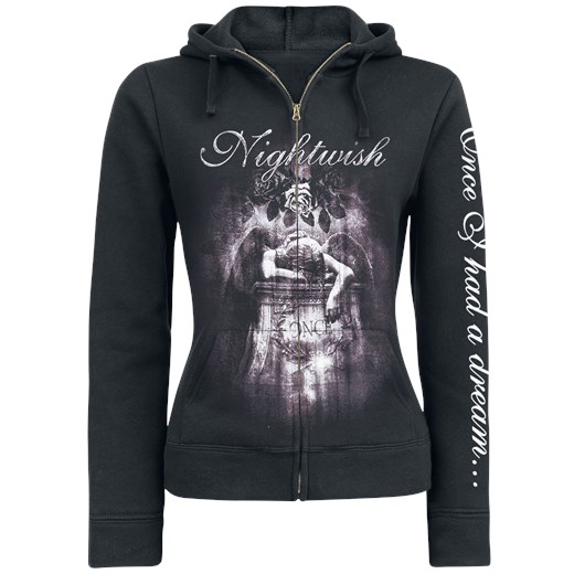 Nightwish - Once - 10th Anniversary - Bluza z kapturem rozpinana - czarny