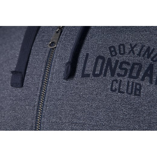 Lonsdale London - Slough - Bluza z kapturem rozpinana - odcienie niebieskiego