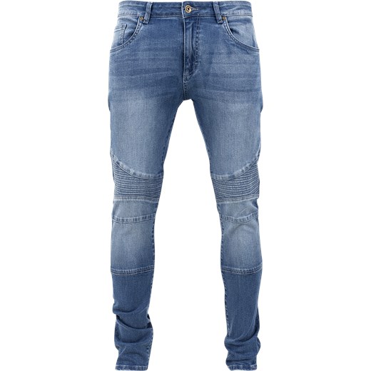 Urban Classics - Slim Fit Biker Jeans - Jeansy - niebieski