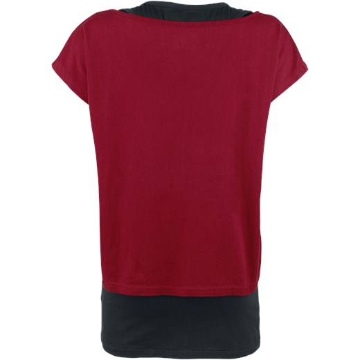 Black Premium by EMP - Got My Mind Set On You - T-Shirt - czarny czerwony