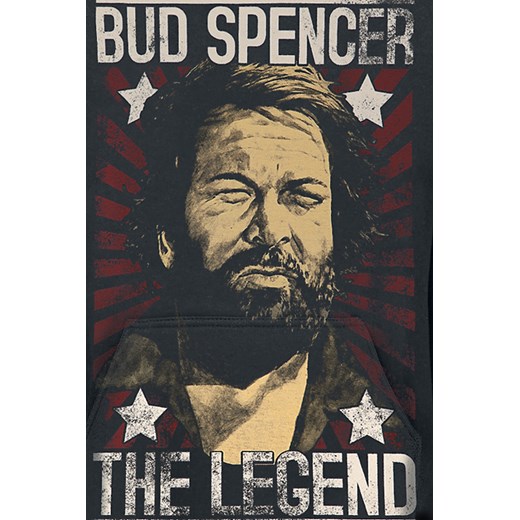 Bud Spencer - The Legend - T-Shirt - czarny
