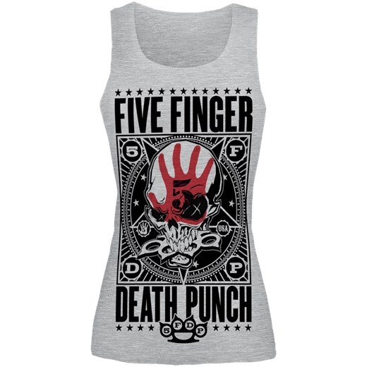 Five Finger Death Punch - Punchagram - Top - odcienie szarego