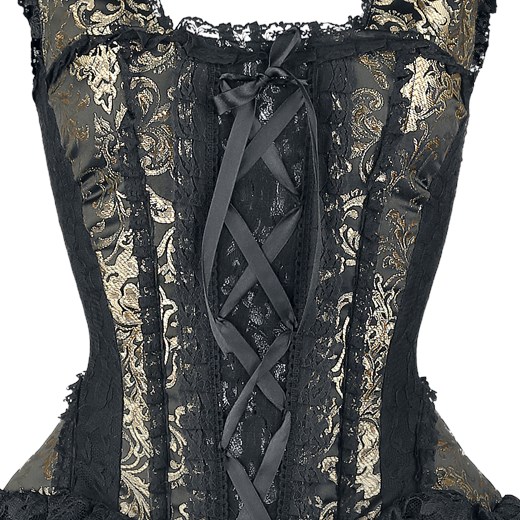 Burleska - Ophelie Dress - Sukienki - złoty