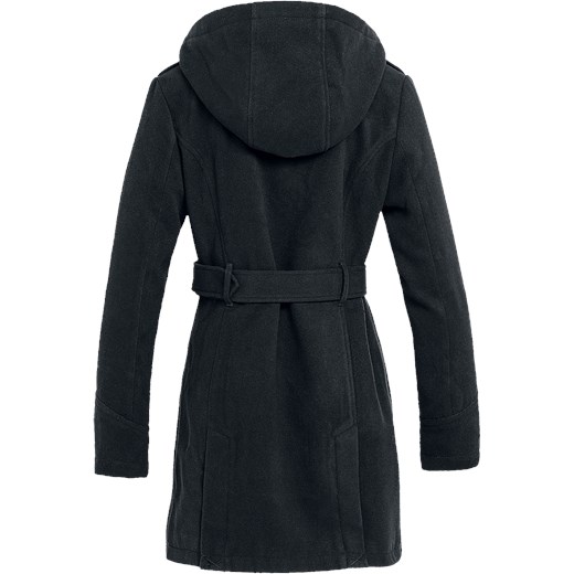 Brandit - Girls Coat Long - Płaszcze - czarny