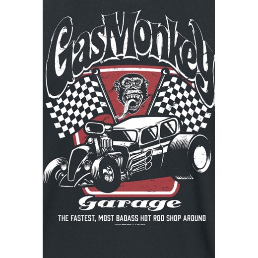 Gas Monkey Garage - Gas Monkey Garage - T-Shirt - czarny