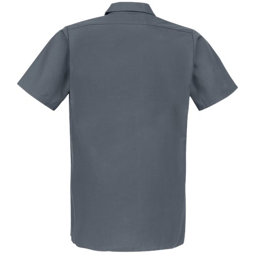 Dickies - Short Sleeve Work Shirt - Koszula z krótkim rękawem - ciemnoszary