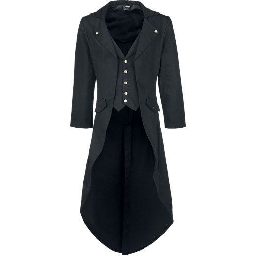 Banned Alternative - Dovetail Coat - Płaszcz wojskowy - czarny