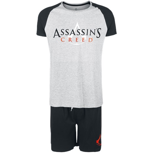 Assassin&apos;s Creed Logo Pidżama czarny/szary