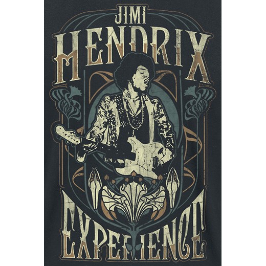 Jimi Hendrix T-Shirt - czarny