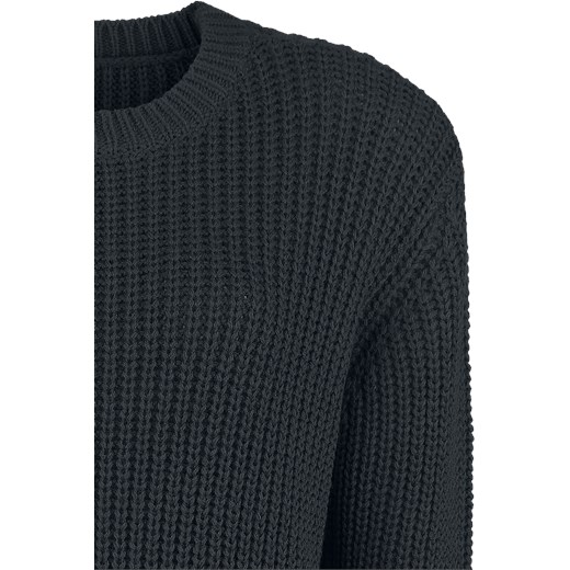 Urban Classics - Ladies Basic Crew Sweater - Sweter - czarny