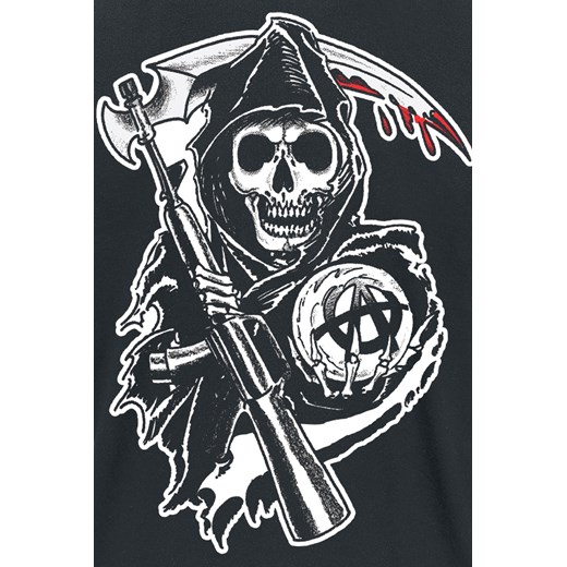 Sons Of Anarchy - Reaper Crew - T-Shirt - czarny