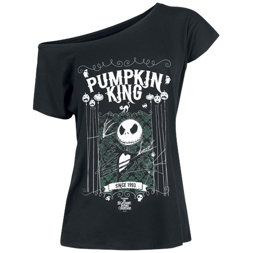Miasteczko Halloween - Jack Skellington - Pumpkin King - T-Shirt - czarny