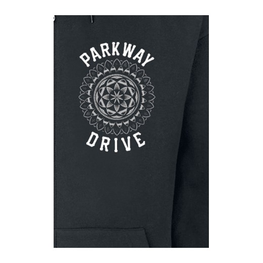 Parkway Drive Bluza z kapturem rozpinana - czarny