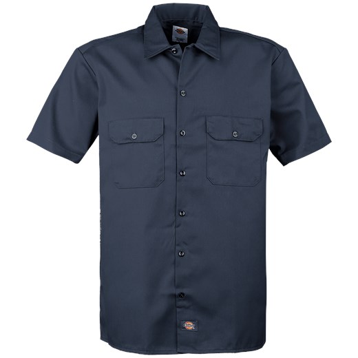 Dickies - Short Sleeve Work Shirt - Koszula z krótkim rękawem - granatowy