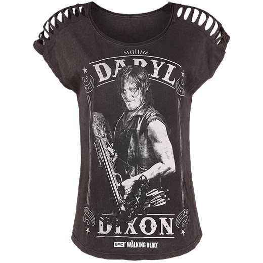 The Walking Dead - Daryl Dixon - T-Shirt - brązowy