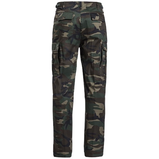 Brandit - US Ranger - Spodnie z materiału - kamuflaż Woodland