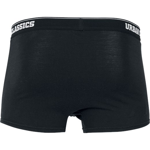 Urban Classics - Modal Boxer Shorts Double-Pack - Bielizna - czarny
