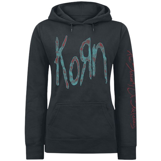 Korn New Doll Bluza z kapturem damska czarny