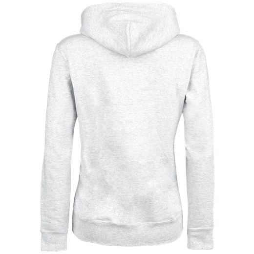 Pusheen Love Heart Bluza z kapturem damska odcienie jasnoszarego
