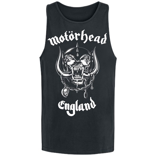 Motörhead - England - Tanktop - czarny