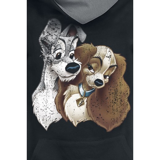 Zakochany Kundel Together Bluza z kapturem damska czarny