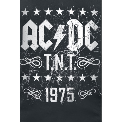 AC/DC - T.N.T. 1975 - Top - czarny