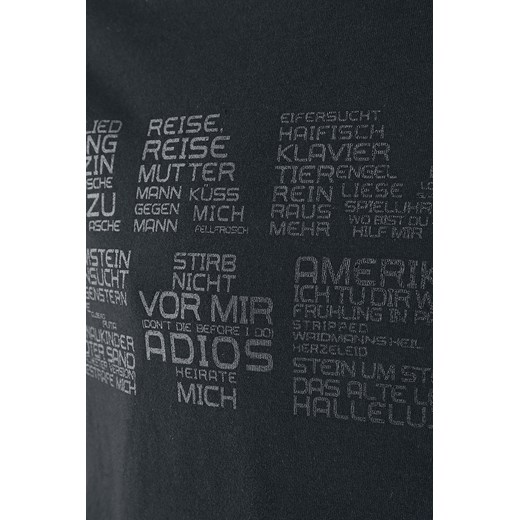 Rammstein - Werk - T-Shirt - czarny