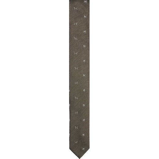 krawat platinum brąz classic 212 Recman   