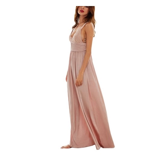 Elegancka długa sukienka XS rozowy M SOTHE Boutique