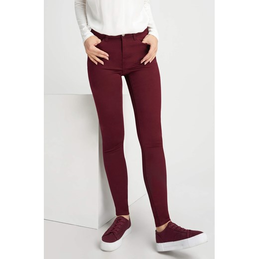 Spodnie skinny Orsay czerwony 40 orsay.com
