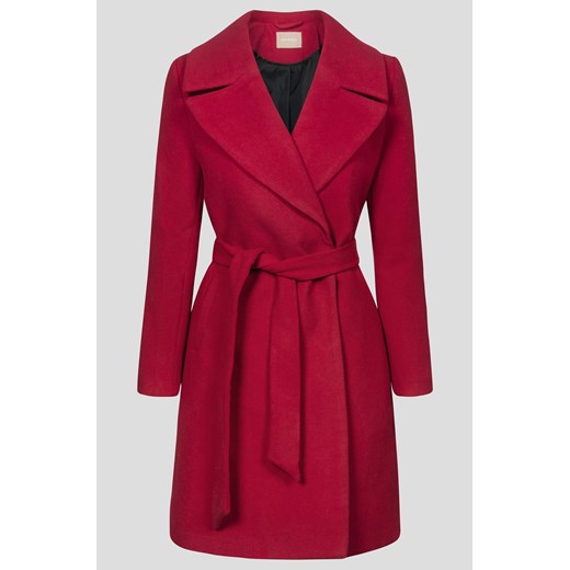 Płaszcz oversize z paskiem Orsay czerwony 34 orsay.com
