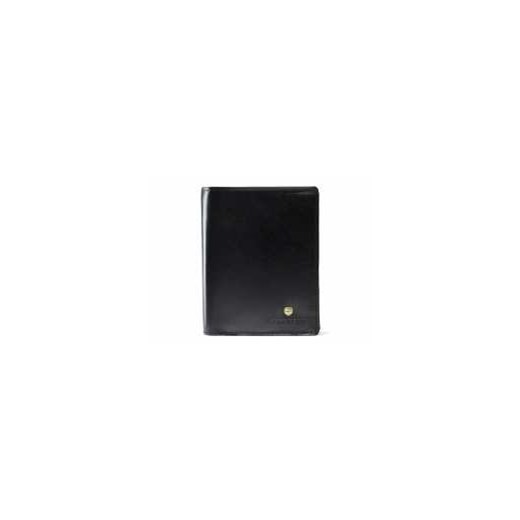 Czarny męski portfel skórzany Peterson 324-2-1-1 Peterson czarny  Galmark