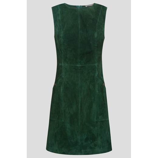 Zamszowa sukienka bez rękawów ORSAY zielony 38 orsay.com