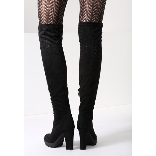 Czarne Kozaki Whatever  Renee 39 renee.pl