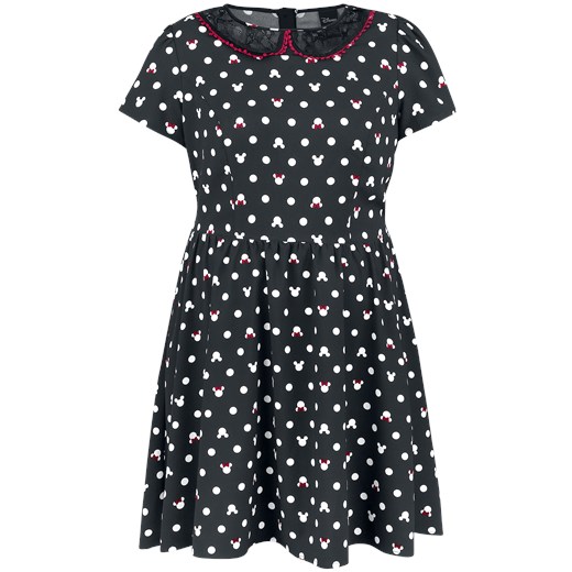 Myszka Miki i Minnie Large Dot Dress Sukienka czarny Myszka Miki I Minnie L EMP promocja