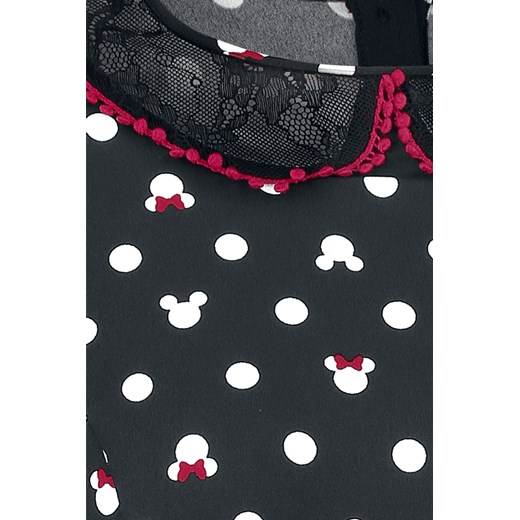 Myszka Miki i Minnie Large Dot Dress Sukienka czarny Myszka Miki I Minnie XL okazja EMP