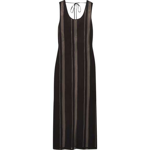 Talla open-back striped crepe midi dress    NET-A-PORTER