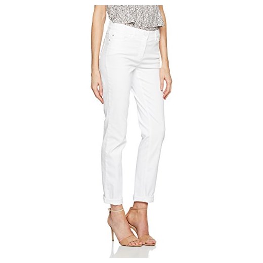 GERRY WEBER jeansy typu bootcut  panie, kolor: biały bialy Gerry Weber Edition sprawdź dostępne rozmiary Amazon promocyjna cena 