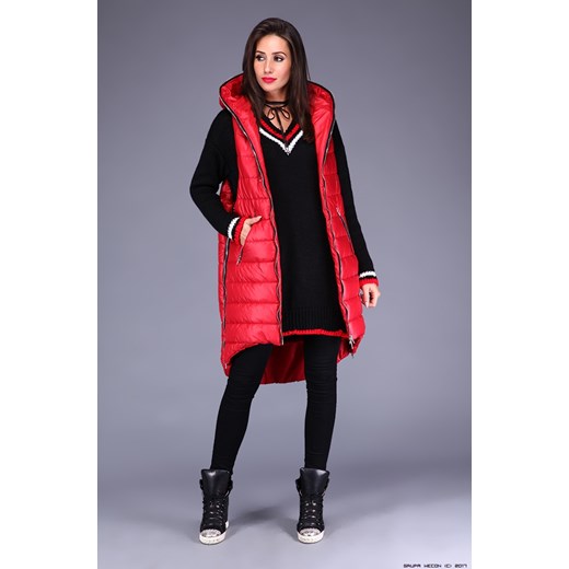 minouu ** dłuższy sweter w czerni niebieski Minouu S/M LUXURYONLINE