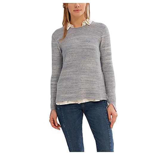 Esprit damski sweter -  36 (rozmiar producenta: S) Esprit szary sprawdź dostępne rozmiary okazyjna cena Amazon 
