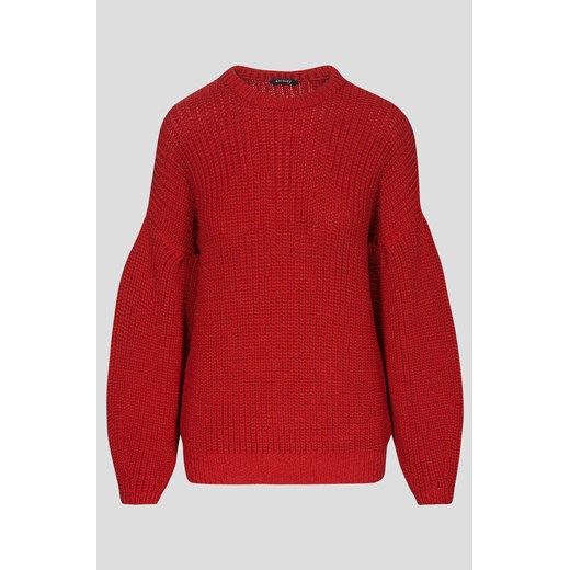 Sweter oversize czerwony ORSAY M orsay.com