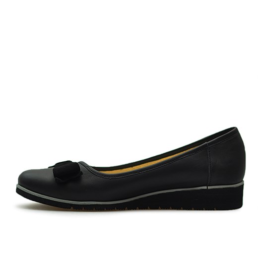 Pantofle Agasi 551K Czarne wosk Agasi czarny  Arturo-obuwie