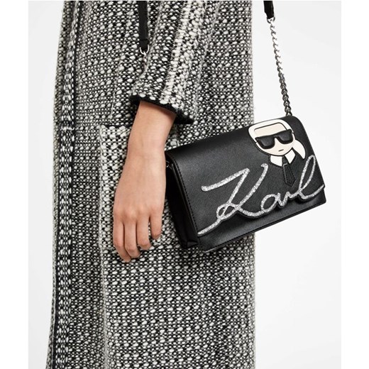 KARL LAGERFELD - TOREBKA LISTONOSZKA szary Karl Lagerfeld luxury-fashion.pl