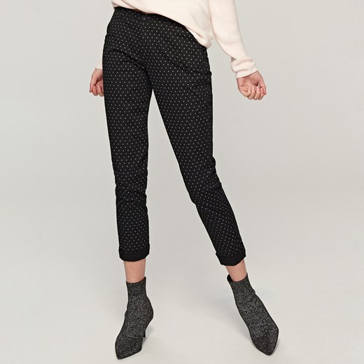 Reserved - Ladies` trousers - Czarny Reserved czarny 36 