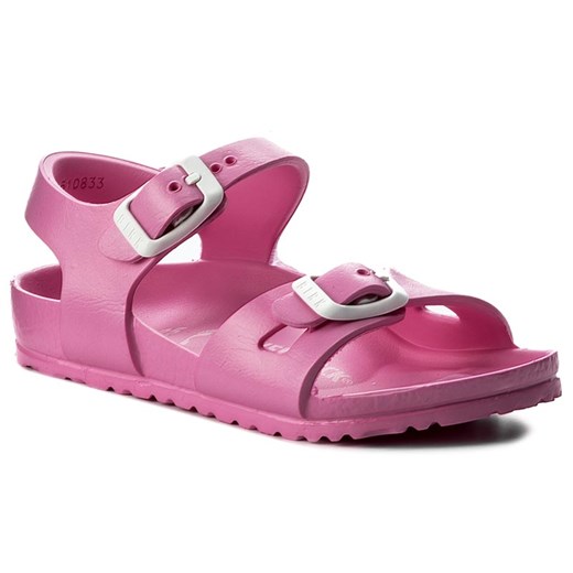 Sandały BIRKENSTOCK - Rio 0126163  Neon Pink rozowy Birkenstock 27 eobuwie.pl