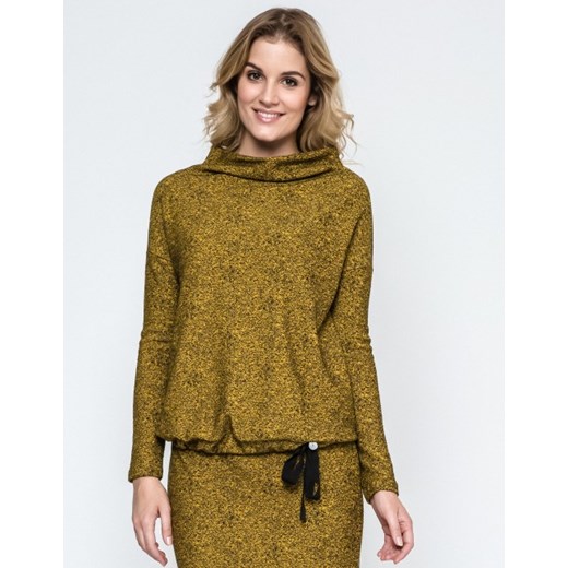 Bluza z szerokim golfem Ennywear 44 showroom.pl