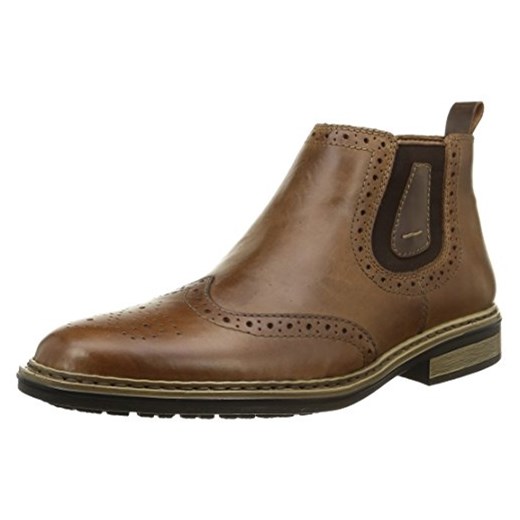 Rieker 37681 męskie Chelsea Boots -  brązowy -  43 EU Rieker brazowy sprawdź dostępne rozmiary okazyjna cena Amazon 